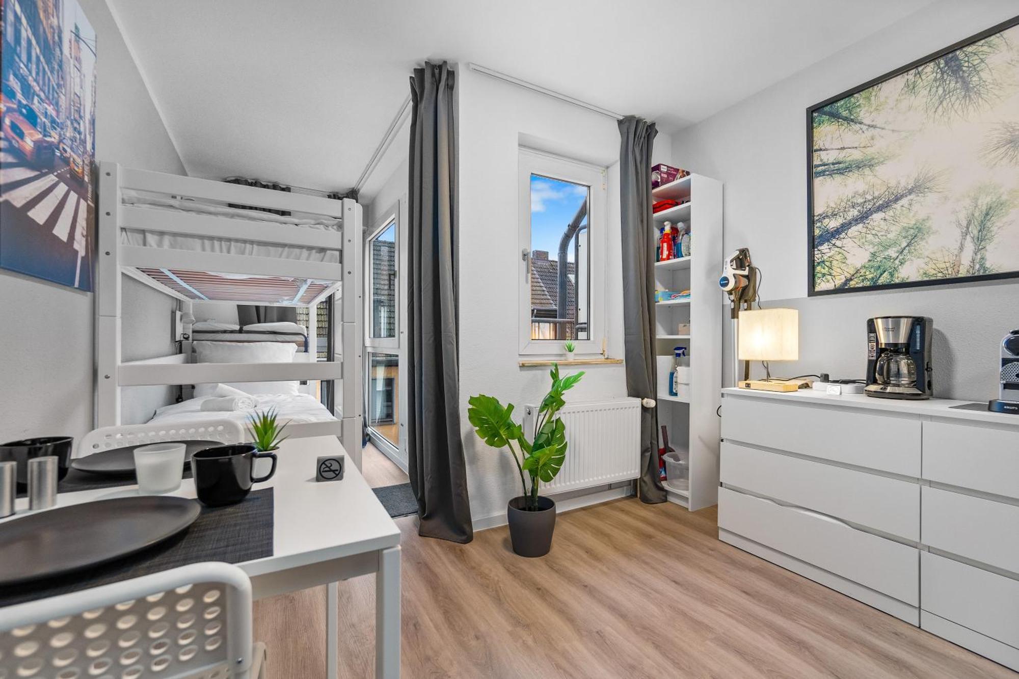 Messe, Monteure, Budget - Einfache Komfortable 2 Personen Wohnung Duisbourg Extérieur photo
