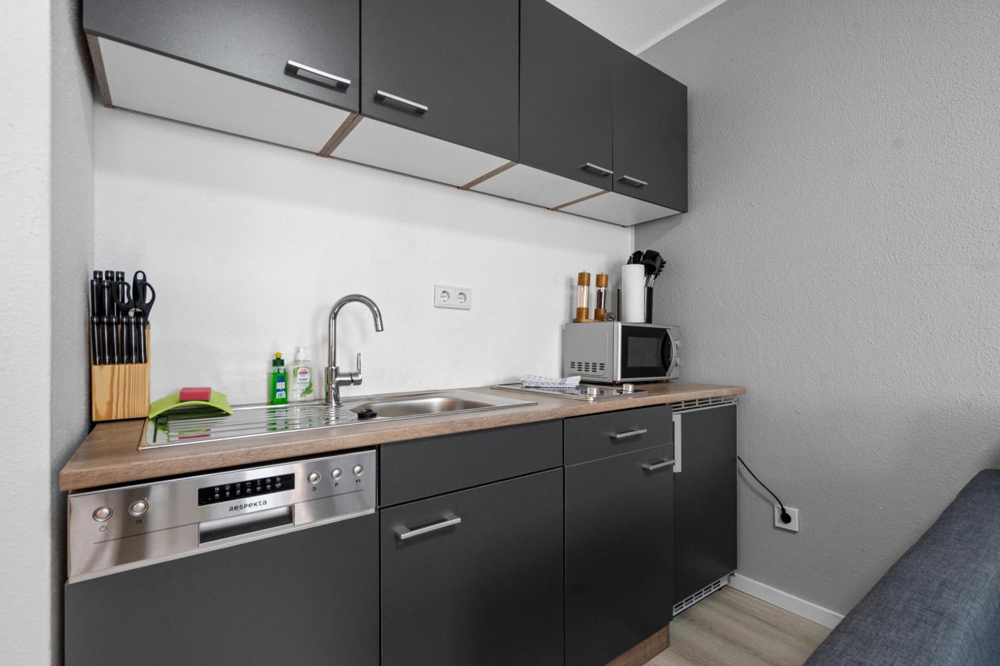 Messe, Monteure, Budget - Einfache Komfortable 2 Personen Wohnung Duisbourg Extérieur photo